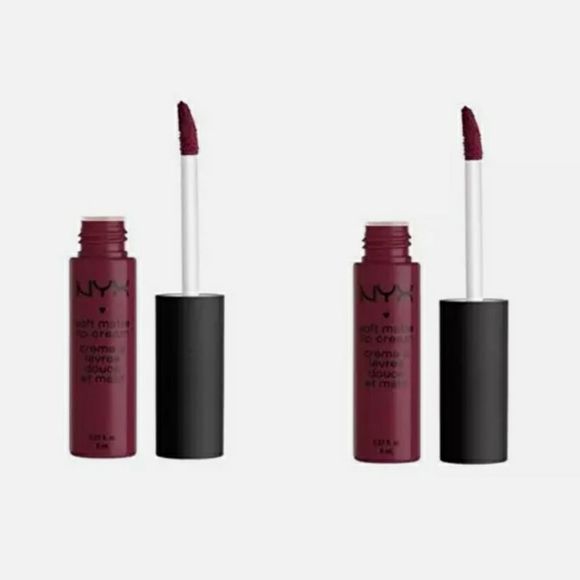 NYX 2 item LOT lippies soft matte lip cream Copenhagen - Picture 2 of 8